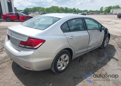 2013 Honda Civic Lx z USA, uszkodzony, nr VIN 19XFB2F55DE049601
